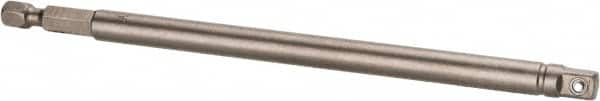 Apex - 1/4" Square Size Hex to Square Extension - 1/4" Hex Drive, 6" OAL - Strong Tooling