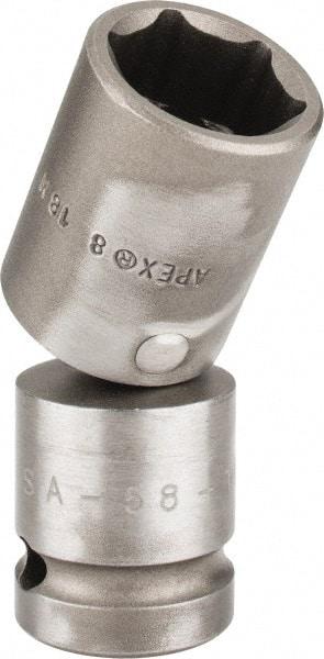 Apex - 1/2" Drive, Standard Hand Socket - 6 Points, 2-55/64" OAL - Strong Tooling