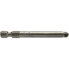 Apex - #6 Torq-Set Bit - 1/4" Hex Drive, 2-3/4" OAL - Strong Tooling