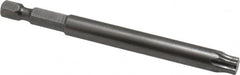 Apex - T40 Torx Bit - 1/4" Hex Drive, 3-1/2" OAL - Strong Tooling