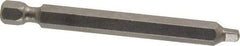 Apex - #2" Square Size Square Recess Bit - 1/4" Hex Drive, 2-3/4" OAL - Strong Tooling