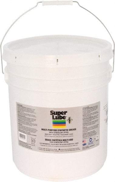 Synco Chemical - 30 Lb Pail Synthetic General Purpose Grease - Translucent White, Food Grade, 450°F Max Temp, NLGIG 2, - Strong Tooling