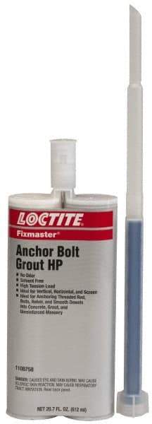 Loctite - 20.7 fl oz Epoxy Anchoring Adhesive - 20 min Working Time, 29 CFR 1910.1200 - Strong Tooling