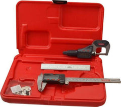 SPI - 3 Piece, Machinist Caliper and Micrometer Tool Kit - 0.0001 Inch Graduation - Strong Tooling