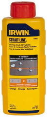 Irwin - 8 Container Chalk Refill - Fluorescent Orange - Strong Tooling