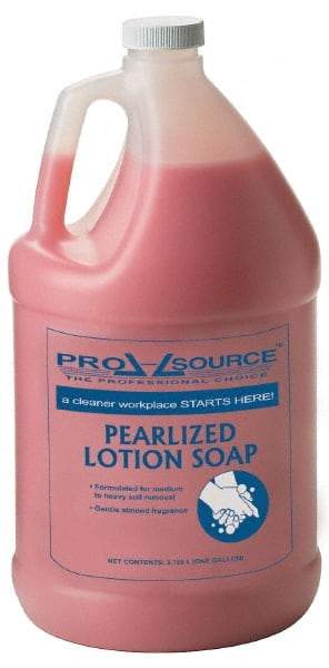 PRO-SOURCE - 1 Gal Bottle Liquid Soap - Hand Soap, Pink, Almond Scent - Strong Tooling