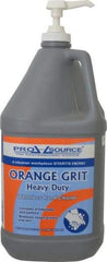 PRO-SOURCE - 1 Gal Pump Bottle Liquid Hand Cleaner - Orange (Color), Citrus Scent - Strong Tooling