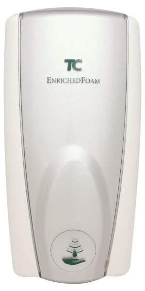 Technical Concepts - 1100 mL Foam Hand Soap Dispenser - Plastic, Hanging, Gray & White - Strong Tooling