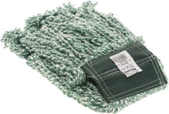 Rubbermaid - Green Head Band, Medium Microfiber Mop Pad - Strong Tooling