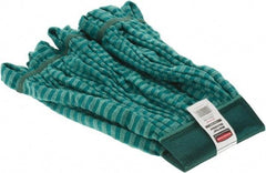 Rubbermaid - Green Head Band, Medium Microfiber Mop Pad - Strong Tooling