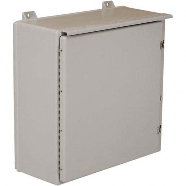 Wiegmann - NEMA 3R Fiberglass Standard Enclosure with Continuous Hinge Cover - Strong Tooling