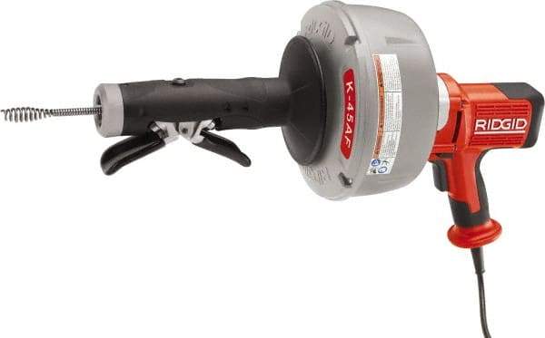 Ridgid - Electric Battery Drain Cleaning Machine - For 3/4" to 2-1/2" Pipe, 25' Cable - Strong Tooling