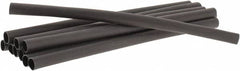 3M - 6" Long, 3:1, Polyolefin Heat Shrink Electrical Tubing - Black - Strong Tooling