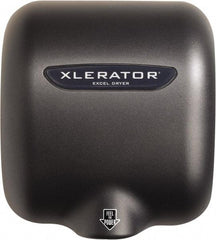 Excel Dryer - 1500 Watt Graphite & Zinc Die-Cast Finish Electric Hand Dryer - 100/120 Volts, 12.5 Amps, - Strong Tooling