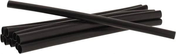 3M - 6" Long, 2:1, Polyolefin Heat Shrink Electrical Tubing - Black - Strong Tooling