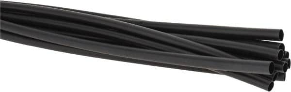 3M - 48" Long, 2:1, Polyolefin Heat Shrink Electrical Tubing - Black - Strong Tooling