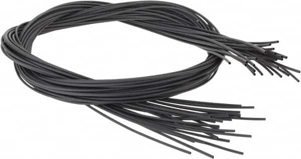 3M - 48" Long, 2:1, Polyolefin Heat Shrink Electrical Tubing - Black - Strong Tooling