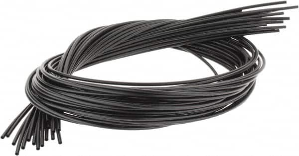 3M - 48" Long, 2.5:1, Polyolefin Heat Shrink Electrical Tubing - Black - Strong Tooling