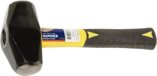 Ability One - Drilling Hammer - 10-1/2" OAL, Fiberglass Handle - Strong Tooling