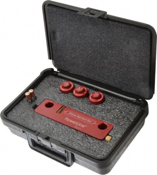 Laser Tools Co. - Red Beam Sheave Alignment System - Includes (3) Adjustable Targets, Hard Shell Carrying Case, PowerLine Pulley Alignment Tool with Laser Beam Accuracy - Strong Tooling