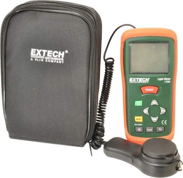 Extech - 40 to 40,000 FC, Light Meter - 5 Accuracy, Compatible with Light Lighting - Strong Tooling