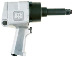 Ingersoll-Rand - 3/4" Drive, 5,500 RPM, 1,100 Ft/Lb Torque Impact Wrench/Ratchet - Pistol Grip Handle, 1,000 IPM, 9.5 CFM, 3/8" NPTF Inlet - Strong Tooling