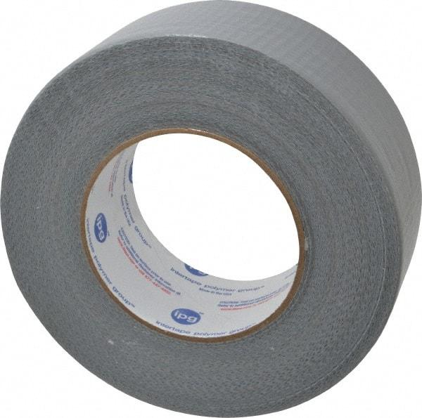 Intertape - 2" x 55m Silver Duct Tape - 9 mil, Rubber Adhesive, Polyethylene Cloth Backing, 18 Lb/ln Tensile Strength, 32°F to 160°F, Series AC20 - Strong Tooling