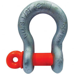 CM - Shackles Nominal Chain Size: 1-3/8 Load Limit (Ton): 17.00 - Strong Tooling