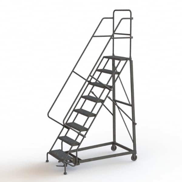 TRI-ARC - Rolling & Wall Mounted Ladders & Platforms Type: Rolling Warehouse Ladder Style: Rolling Safety Ladder - Strong Tooling