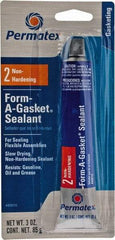 Permatex - 3 oz Gasket Sealant - -65 to 400°F, Black, Comes in Tube - Strong Tooling