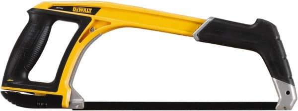 DeWALT - 12" Hacksaw - 4-3/4" Throat Depth, Aluminum Handle with Rubber Grip Insert, Ergonomically Design D-Style Handle - Strong Tooling