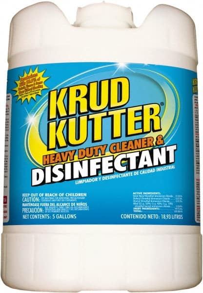 Krud Kutter - 5 Gal Bucket Disinfectant - Strong Tooling