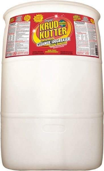 Krud Kutter - 55 Gal Drum Cleaner/Degreaser - Liquid, Water-Based, Mild - Strong Tooling