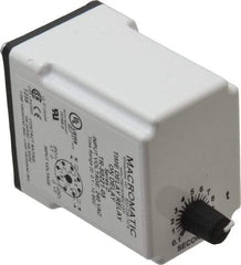 Macromatic - 8 Pin, Multiple Range DPDT Time Delay Relay - 10 Contact Amp, 240 VAC, Knob - Strong Tooling