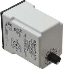 Macromatic - 11 Pin, Multiple Range DPDT Time Delay Relay - 10 Contact Amp, 120 VAC/VDC, Knob - Strong Tooling