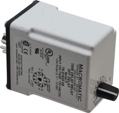 Macromatic - 11 Pin, Multiple Range DPDT Time Delay Relay - 10 Contact Amp, 120 VAC/VDC, Knob - Strong Tooling