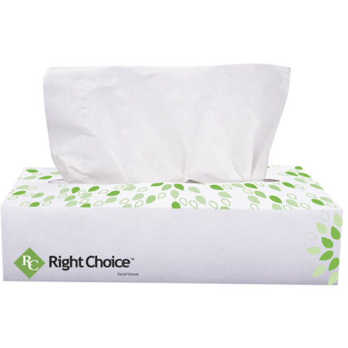 Facial Tissue 7.25″x8.5″ 100 Sheets - Exact Industrial Supply