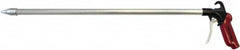 Value Collection - 120 Max psi Whisper Jet Pistol Grip Blow Gun - 1/4 NPT Inlet, 24" Tube Length, Aluminum - Strong Tooling