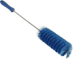 Vikan - 2" Diam Polyester Valve Brush - 19-5/8" OAL, 5-15/16" Head Length, Polypropylene & Stainless Steel Handle - Strong Tooling