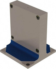 Jergens - 15.748" Square Fixture Column - Flat Plate Surface, Steel, 16" Base Width x 16" Base Length - Strong Tooling