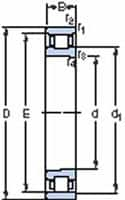 SKF - 30mm Bore Diam, 62mm OD, Double Shield Deep Groove Radial Ball Bearing - 16mm Wide, 1 Row, Round Bore, 11,200 Nm Static Capacity, 15,600 Nm Dynamic Capacity - Strong Tooling