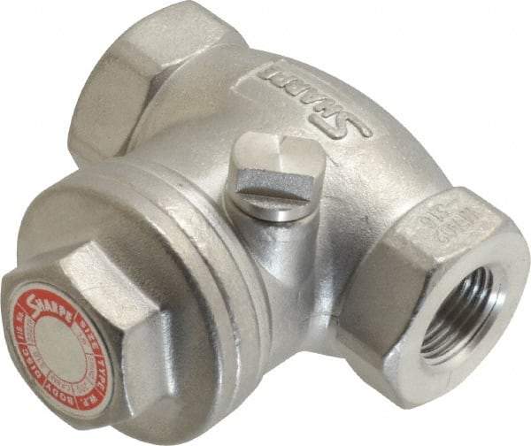 Sharpe Valves - 3/8" Stainless Steel Check Valve - FNPT x FNPT, 200 WOG - Strong Tooling