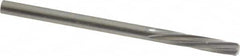 Magafor - 3.2995mm Solid Carbide 6 Flute Chucking Reamer - Spiral Flute, 0.1299" Straight Shank, 19/32" Flute Length, 2-1/4" OAL - Strong Tooling