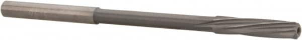 Magafor - 3.9599mm Solid Carbide 6 Flute Chucking Reamer - Spiral Flute, 0.158" Straight Shank, 3/4" Flute Length, 2-61/64" OAL - Strong Tooling