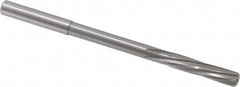 Magafor - 6.74mm Solid Carbide 6 Flute Chucking Reamer - Spiral Flute, 0.276" Straight Shank, 1-7/32" Flute Length, 4-9/32" OAL - Strong Tooling