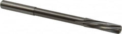 Magafor - 8.9992mm Solid Carbide 6 Flute Chucking Reamer - Spiral Flute, 0.354" Straight Shank, 1-27/64" Flute Length, 4-31/32" OAL - Strong Tooling