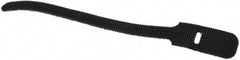 SpeedTech - 6" Long Black Nylon & Polyethylene Hook & Loop Strap - 40 Lb Tensile Strength - Strong Tooling