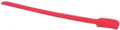 SpeedTech - 9" Long Red Nylon & Polyethylene Mountable Cable Tie - 40 Lb Tensile Strength, 2" Max Bundle Diam - Strong Tooling