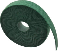 SpeedTech - 15' Long Green Nylon & Polyethylene Hook & Loop Strap - 50 Lb Tensile Strength - Strong Tooling