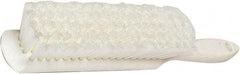 PRO-SOURCE - PBT Duster - 1-3/4" Bristle Length, 8" Long x 2" Wide Head, Foam Handle, White - Strong Tooling